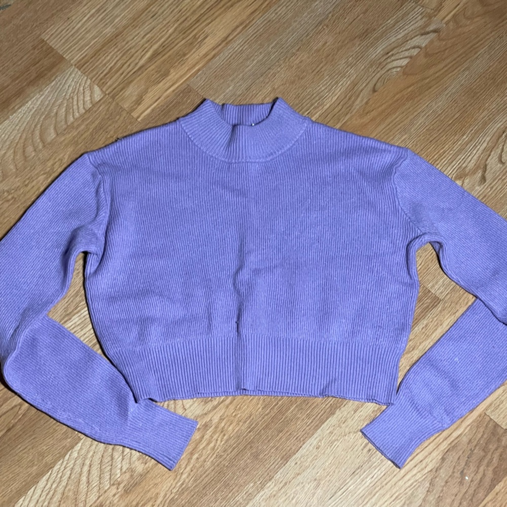 La Hearts Purple Women's Sweater